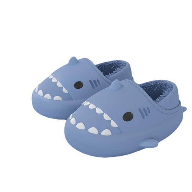 Kids Winter Shark Slides Style B