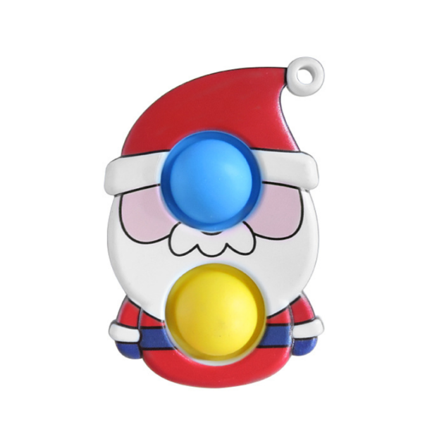 POP the BUBBLE - Keychain SANTA