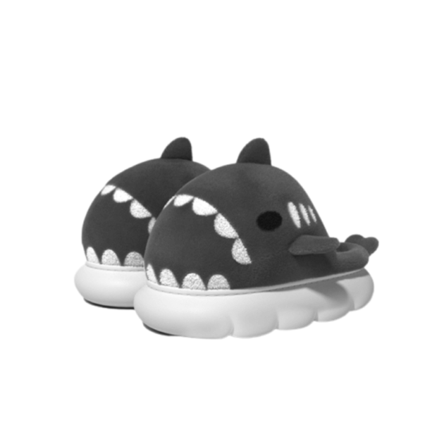 Adults Winter Style E Shark Slides