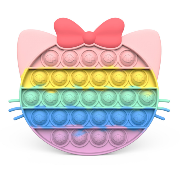 POP the BUBBLE - Fidget Toy KITTY RAINBOW