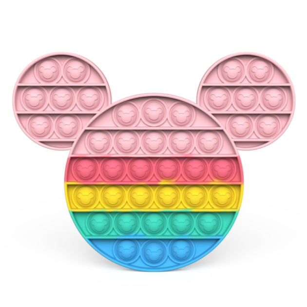 POP the BUBBLE - Fidget Toy MOUSE RAINBOW