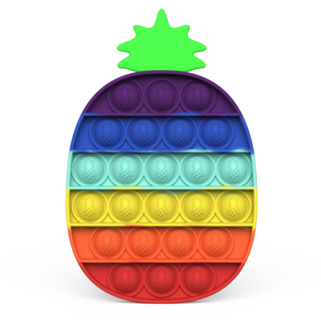 POP the BUBBLE - Fidget Toy PINEAPPLE RAINBOW