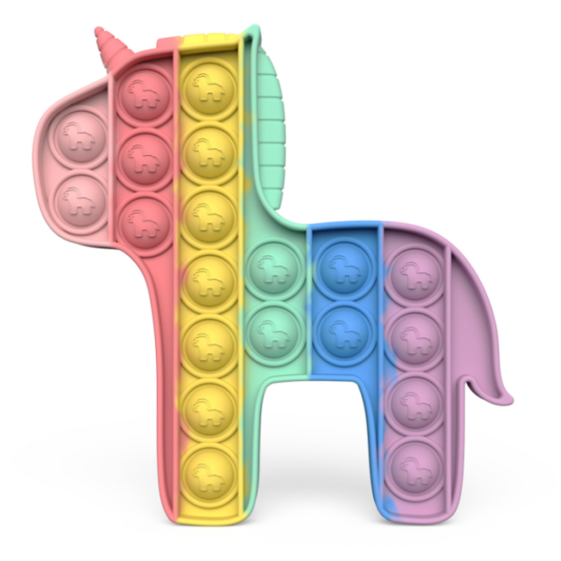 POP the BUBBLE - Fidget Toy UNICORN 2 RAINBOW