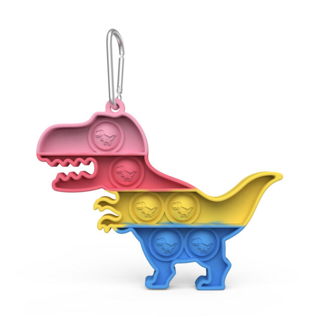 POP the BUBBLE - Fidget Keychain DINO