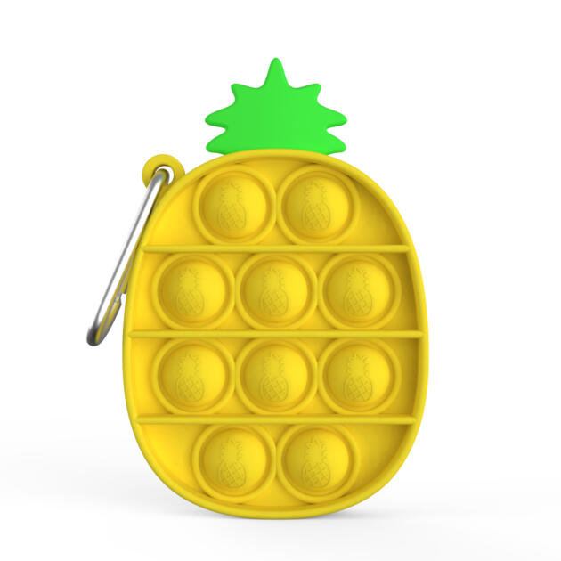 POP the BUBBLE - Fidget Keychain PINEAPPLE 2