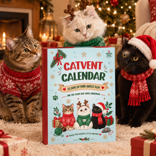 SQUIZZ - Cat Toys Advent Calendar